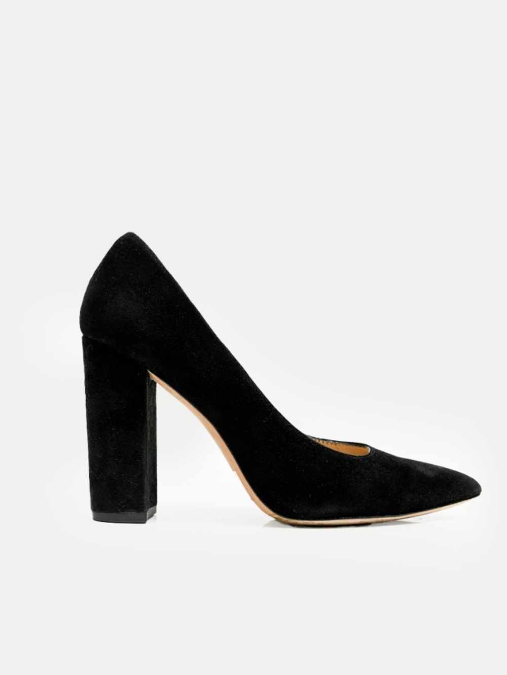 POUR LA VICTOIRE Celina Kid Suede Pump in Blush 682 Size 6.5M